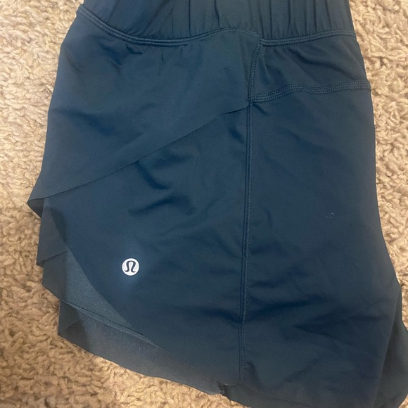 Lululemon shorts with liner worn once - Picture 2 of 3